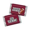 102 Pcs Maroon Football Party Candy Favors Miniatures Chocolate - No Assembly Required - Touchdown view 2