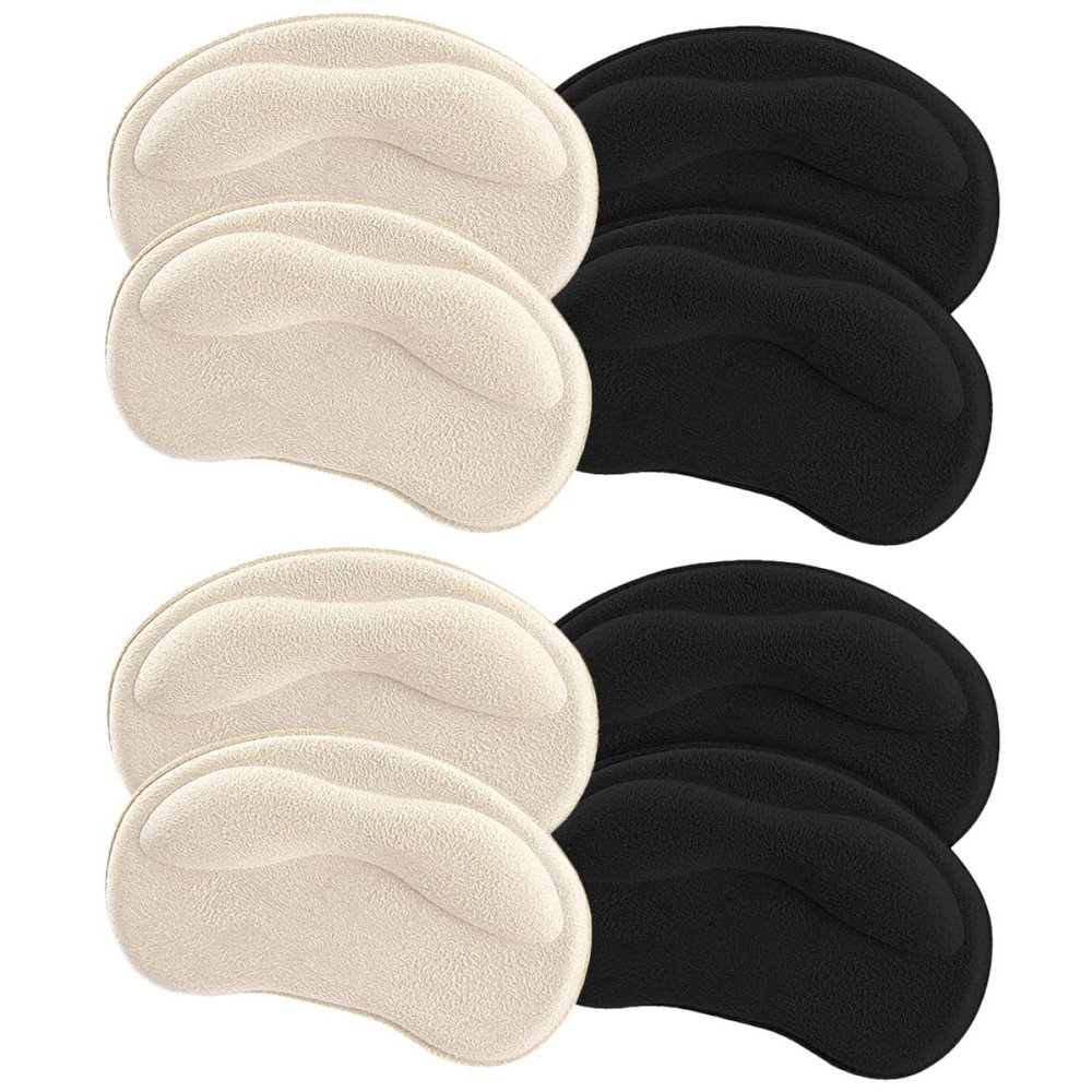 Artibetter Heel Grips Pads Self-Adhesive Heel Cushion Inserts 8pcs (4 Pairs) Prevent Rubbing and Blisters Foot Care