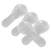 JOINPAYA 2 Pairs Self-Adhesive Gel Heel Cushion Inserts with Honeycomb Anti-Skid Pads, Soft Back Heel Cups for Men and Women, Shock Absorbing Shoe Inserts for Loose Shoes, Size L view 1