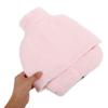 HOMSFOU Winter Hot Water Bottle Slipper 2l Reusable Warm Water Pouch with Soft Cover Detachable Washable Heating Pad for Foot Comfort Therapy view 3