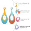 Ciieeo 2pcs Soft Bristle Toothbrush with Widened Handle for Teeth Cleaning, Food-Grade Safe Material, Suitable and Oral Care Random Color view 4