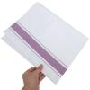 TEHAUX 10pcs Cotton Napkins Reusable Washable Kitchen Cleaning Cloths for Glassware Polishing Bar Towels Hotel Restaurant Use Purple and Red Random Color view 3