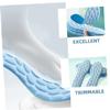 HAMPPLIES 6 Pairs of Blue Athletic Shoe Insoles 4d Pebble Shock Absorption, High Elasticity, Breathable Sweat-Absorbent Cushion, Non-Slip Support Inserts for Men and Women Size 41-42 view 3
