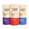 Crunchy Munch Anti-Crouton Crunch Variety Bundle, 3 Flavors (Salt & Vinegar, Burnt Toast, Old-Fashioned Ranch), Gluten-Free, Vegan, 5 oz Each, 3 Pack view 1