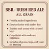Brown Box Beer BBB - Irish Red Ale - All Grain view 2