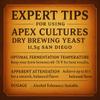 Apex Cultures Apex Cultures Dry Brewing Yeast 11.5 GRAM San Diego view 3