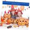 TOBBOMEY 2pcs Halloween Coffin Shape Candy Boxes Black Candy Container Treat Holders Party Decorative Props for Halloween Storage and Jewelry Packaging view 2