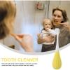 BIUDECO Toothbrush Soft Bristles Mouth Toothbrush for Ages 2-5 Single Yellow with Fine Soft Hair for Oral Care view 3