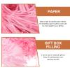 BUTIFULSIC Pink Light Pink Shredded Tissue Paper 2pcs Box Filler Crinkle Packing Paper for Basket Stuffing and DIY Party Decorations view 3