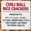 Thai Chili Ball Rice Crackers Seaweed Snack 12 oz Authentic Imported Thailand view 2