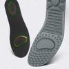 HOODANCOS Comfortable Breathable Sports Shoe Insoles, Shock Absorption Foot Pads for Men and Women, Massage Arch Cushion Inserts for Size 37-39 (1 Pair, Gray) view 4