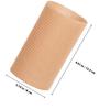 HOOWIFFY 2pcs Ankle Protective Sleeves Compression Support Breathable Elastic Ankle Braces for Figure Skating Sports Injury Prevention and Foot Comfort view 2