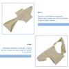 JEWEDECO Valgus Bunion Splint Thumb Straightener Apricot Yellow Leather Toe Appliance for Size 35-39 Women Relief Foot Support view 3