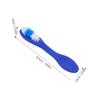 BETOOKY 20pcs Mini Portable Toothbrush with Short Handle for Jail Dental Care, Small Hard Bristle Toothbrushes in Blue for Prison, Detention, and Psychiatric Use view 2