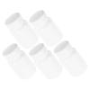 FELTECHELECTR 5pcs 80cc Small White Pill Bottles with Lids Proof Medicine Containers for Pills Capsules and Powder Storage Portable Daily Organizer Suitable for Travel and Purse view 1