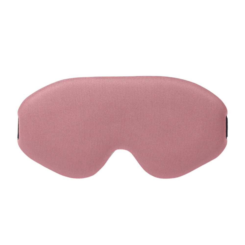 Eye Masks for Sleep, 3D Light Blocking Memory Foam Adjustable Strap Zero Pressur Travel Eye Mask,Breathable Comfortable Night Blindfold,Pink Eye Mask for Travel,Party Games,Nap,Sleeping
