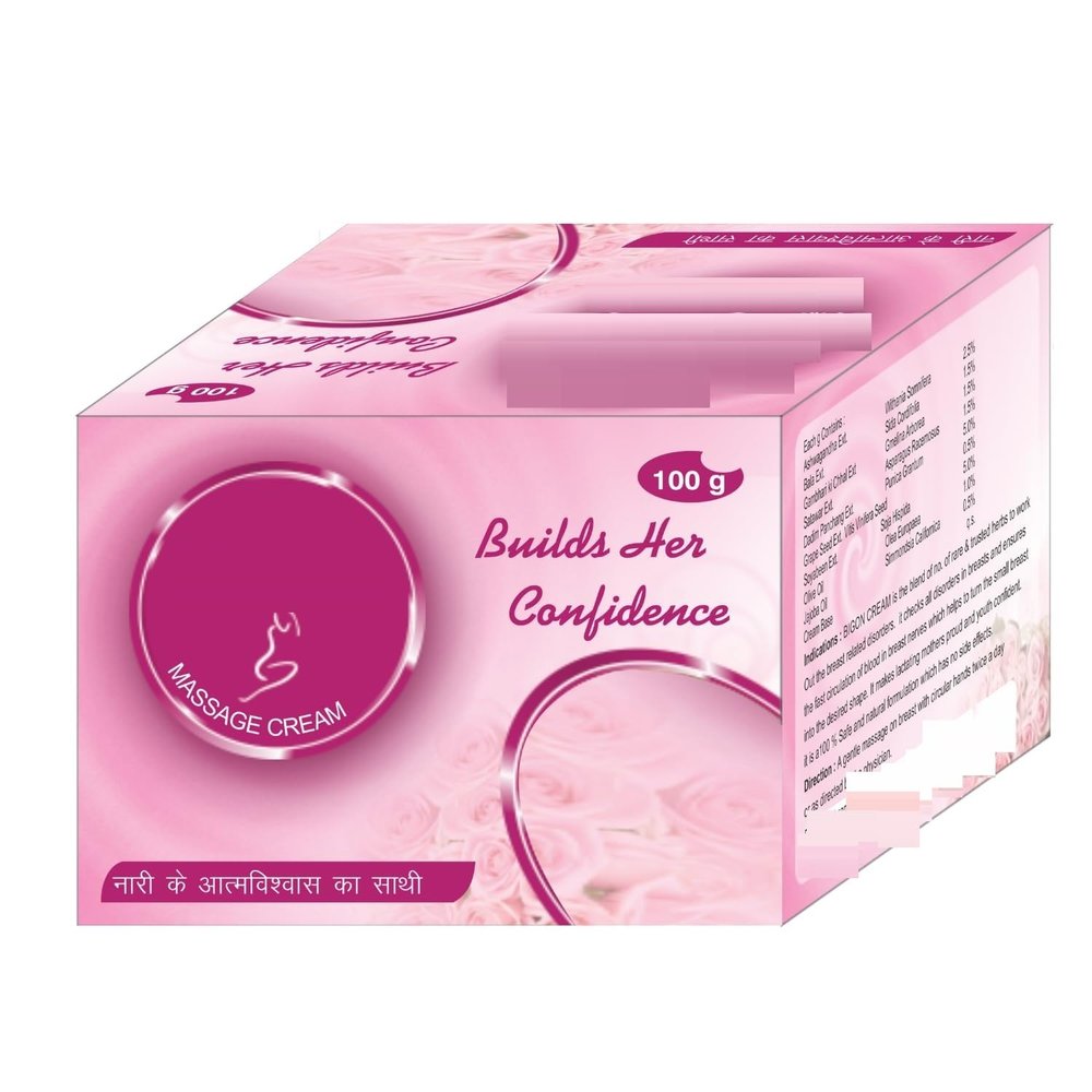 Ayurvedic Bigon Bosom Massage Cream for Women 100% Natural Ayurvedic (100 gm, Pack of 1)