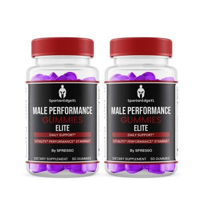 (2 Pack) Spartan Edge XL Gummies, Official SpartanEdge XL Gummys with Premium Ingredients, Advanced Formula Support Supplements for Overall Health & Wellness Reviews (120 Gummies)