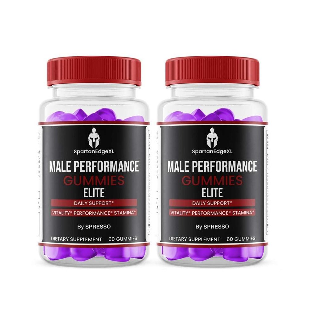 (2 Pack) Spartan Edge XL Gummies, Official SpartanEdge XL Gummys with Premium Ingredients, Advanced Formula Support Supplements for Overall Health & Wellness Reviews (120 Gummies)