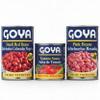 Goya Tomato Sauce & Bean Trio Spanish Style Tomato Sauce (8 oz), Pink Beans (15.5 oz), Small Red Beans (15.5 oz) Canned Red Beans, Quick Stew & Rice Topper Bundle view 1