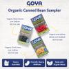 Goya Canned Bean Sampler - Black Beans, Low Sodium, High in Fiber, 15.5 oz view 2