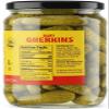 Old Williamsburg Baby Gherkins, 24.3 oz (2 Pack) | Crunchy Dill Pickles in Brine | Garlic & Dill Flavor | Snack Pickles, Sandwich & Charcuterie Topping view 2