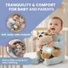 Baby Sound Machine Plush Cow with Cry Detector & Star Projector USB Rechargeable White Noise Machine Baby with 15 Melodies & Timer Lullaby Sound Machine & Baby Sleep Soother for Newborns view 4