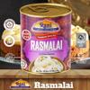 Rani Rasmalai (Soft Cheese Dumplings) 35.3oz (2.2lbs) 1kg Pack of 18, Approximately 14 pieces, Easy Open Lid ~ Ready to eat | Gluten Free | Non-GMO | Kosher | Indian Origin view 4