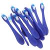 HOMSFOU 10pcs Mini Disposable Toothbrushes Short Handle Soft Bristles Prison Toothbrushes Portable Travel Size Manual Tooth Brushes for Correctional Facilities view 1