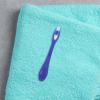 HOMSFOU 10pcs Mini Disposable Toothbrushes Short Handle Soft Bristles Prison Toothbrushes Portable Travel Size Manual Tooth Brushes for Correctional Facilities view 4