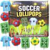 Soccer Lollipops, Ball, Jersey, and Field Individually Wrapped Suckers, Sports Team Party Favor Snack Candy and Goodie Bag Fillers, 18 Count view 1