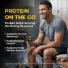 ANATOPEAK Peak Recovery Protein Collagen 1oz Shot Easy Protein Shots Protein Shots Liquid Collagen Collagen Peptides Protein Drinks 24 Ct Pouches Per Box (Natural Blueberry) view 2