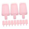 24pcs Ice Cream Shaped Candy Boxes Pink Plastic Candy Favor Containers Wedding Birthday Party Packaging Supplies view 1