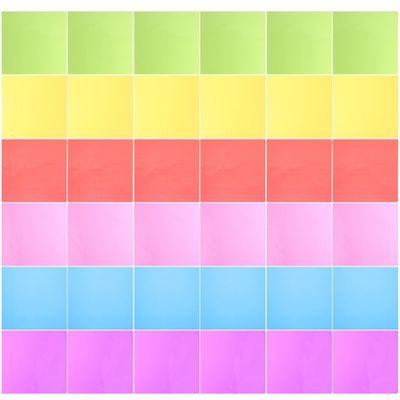 Beavorty 80pcs Colored Cellophane Wraps for Candy and Chocolate Packaging Diy, 8 Colors Mixed, 15.5x15.5cm, Multi-use Wrappers for Crafting and Decoration