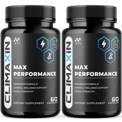 (2 Pack) Climaxin Capsules, Official ClimaxinPills with All Natural Ingredients, Advanced Climaxin Overall Health and Wellness Supplements, Natural Max Strength Healthy Vitamin Formula (120 Capsules)