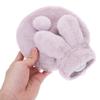 WEKAMOS Portable Hot Water Bag with Plush Cover, Detachable Reusable Hand Warmer for Menstrual Relief, Compact PVC Explosion-Proof Heating Pad for Home and Travel Use view 4