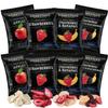 HOMESTEAD RESERVE Freeze Dried Fruit Snacks, Pack of 8 (0.6oz Each) Bulk Freeze-Dried Fruit for Home or Travel Individual Snack Packs for Lunchboxes Includes Apples, Strawberries, Blackberries & Bananas. view 1