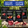HOMESTEAD RESERVE Freeze Dried Fruit Snacks, Pack of 8 (0.6oz Each) Bulk Freeze-Dried Fruit for Home or Travel Individual Snack Packs for Lunchboxes Includes Apples, Strawberries, Blackberries & Bananas. view 3