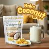 Baked Coconut Chips Thai Crispy Snack, Toasted Coconut Flakes, 50g Bag (5, 50g.) view 4