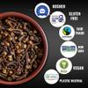 5Senses Whole Cloves 50g (1.75oz) | Single Origin Cloves from India | Natural Sun Dried Clove Spice | Non-GMO, Gluten Free | Whole Cloves for Cooking, Tea, Baking & Spice Blends view 4