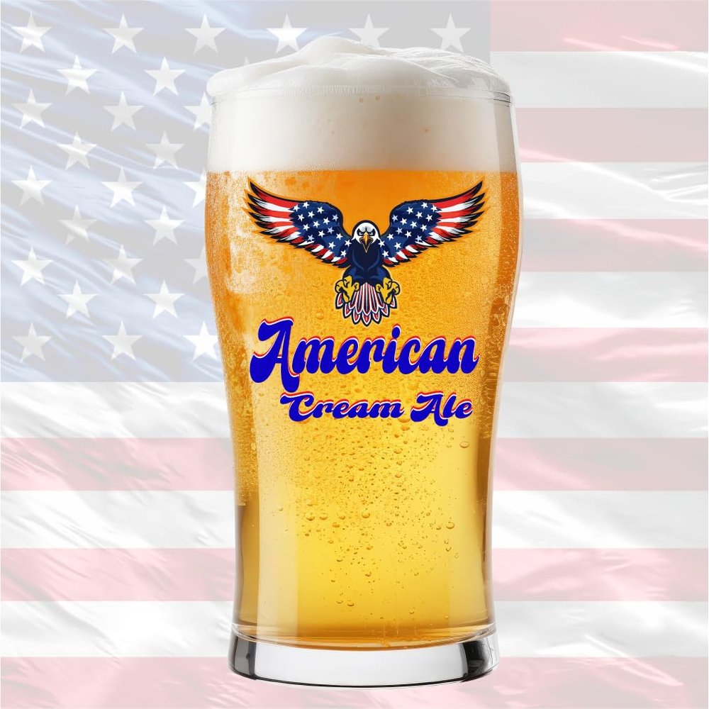 American Cream Ale Beer Recipe Ingredients Kit - Brew Your Own Beer at Home - 5 Gallon Brewing Recipe
