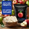 HOMESTEAD RESERVE Freeze Dried Apple, Pack of 8 (0.6 oz Each) Dried Fruit Snacks Individual Packs, Ideal Fruits Chips for Healthy Lifestyles and Active Living, Perfect Everyday Snacking view 3