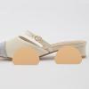 VILLCASE Non-Slip High Heel Shoe Sole Cushion Pads, Anti-Skid Sneaker Bottom Grip Patches with Noise Reduction, Beige Half-Round Heel Protector for Womens Shoes view 4