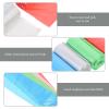 Cabilock 30pcs Biodegradable Thickened Kitchen Rubbish Carrier Bags with Colorful Multi-function Trash Bags for Bathroom and Household Waste Separation, 4 Rolls (red, Green, Blue, Gray) view 3