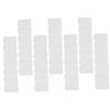 Hoement 7pcs Braille Weekly Medication Organizer Pill Box Storage Container with Blind-Safe Design for 7-Day Daily Use and Portable Travel view 1