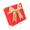 TEHAUX Red Small Box 15x15x7cm Wedding Favor Box Candy Holder Birthday Present Wrapping Party Packaging view 2