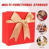 TEHAUX Red Small Box 15x15x7cm Wedding Favor Box Candy Holder Birthday Present Wrapping Party Packaging view 3