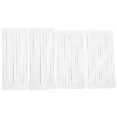 Cabilock 16pcs Silicone Heel Cushions Invisible Fine Shoe Grip Straps Anti-Slip Pads for High Heels and Slingback Shoes Womens Foot Comfort