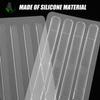 Cabilock 16pcs Silicone Heel Cushions Invisible Fine Shoe Grip Straps Anti-Slip Pads for High Heels and Slingback Shoes Womens Foot Comfort view 3