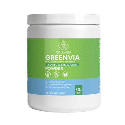 Matevara Greenvia Daily Superfood Greens |Concentrated Wellness Blend | 250g